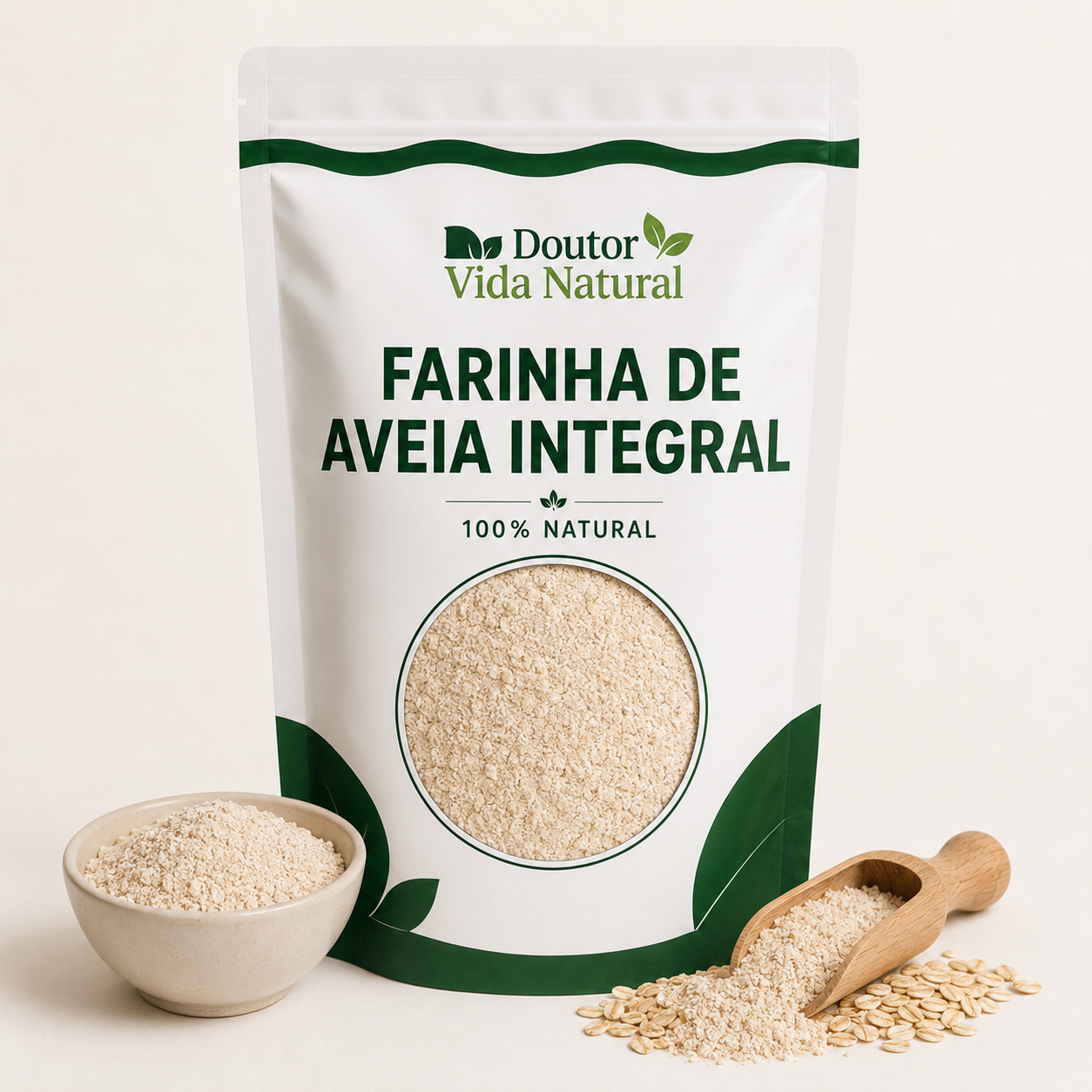 Farinha De Aveia Premium 100% Sem Glúten 1kg