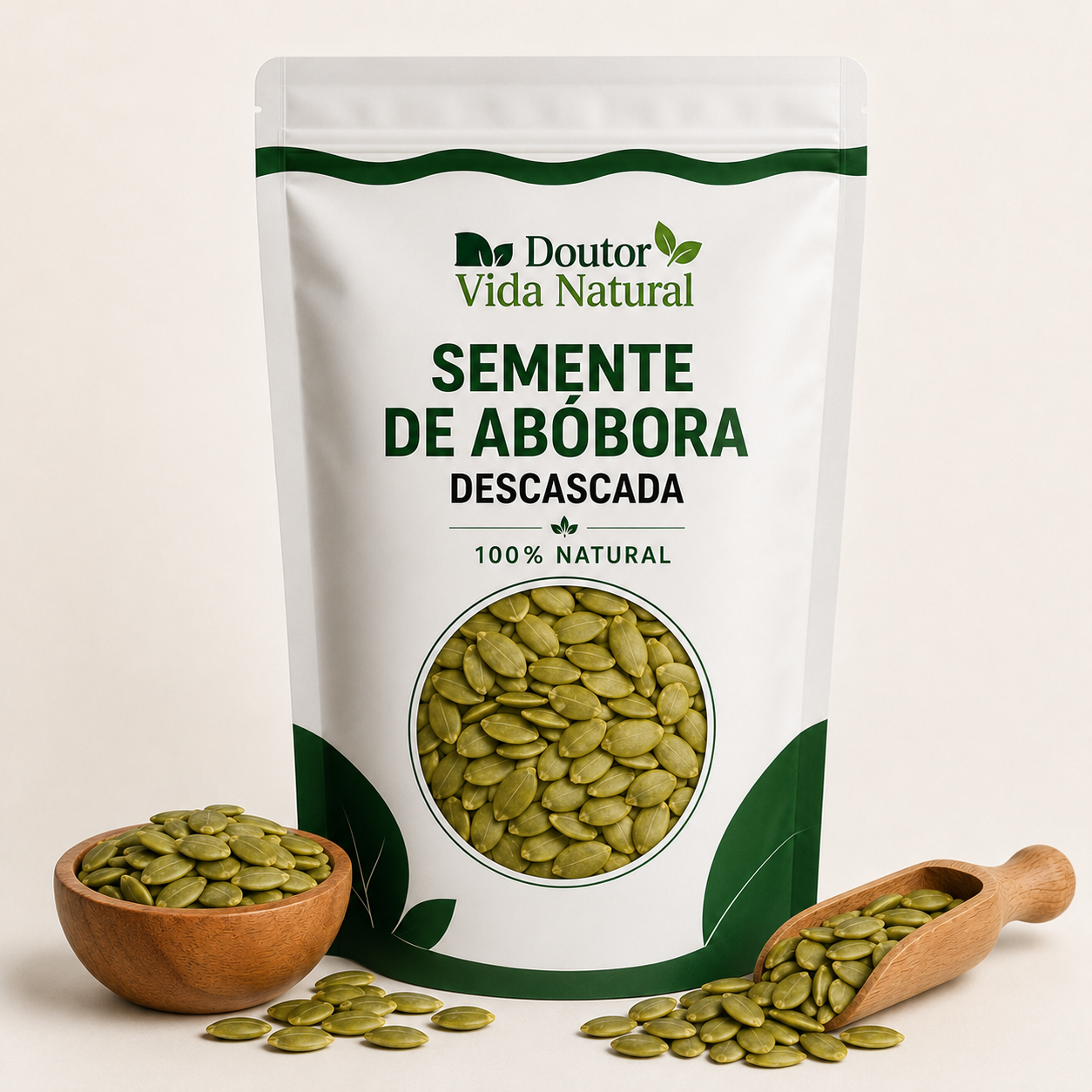 1kg Farinha De Semente De Abóbora Premium Pura Crua