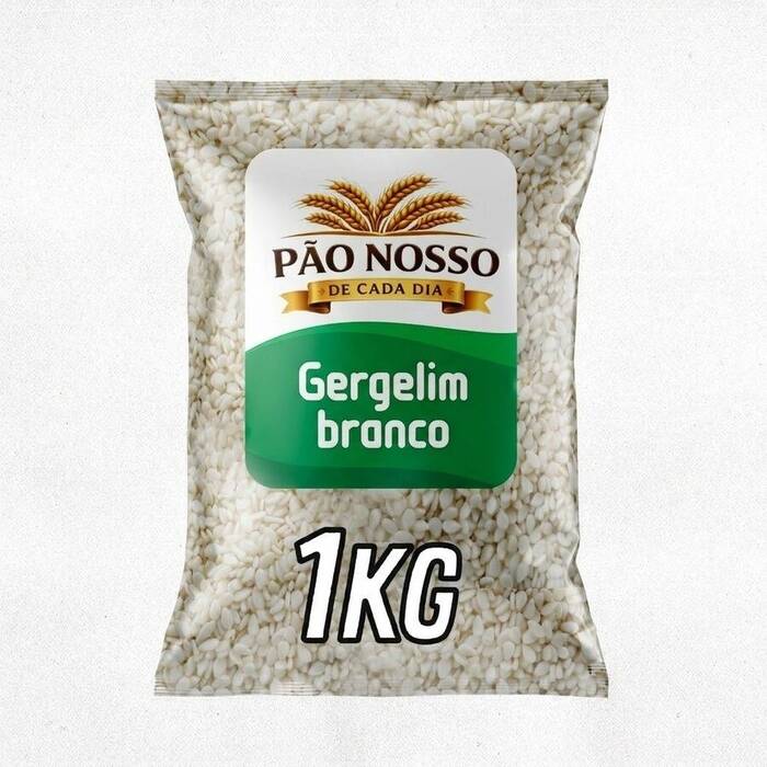 GERGELIM BRANCO 1KG — Doutor Vida Natural