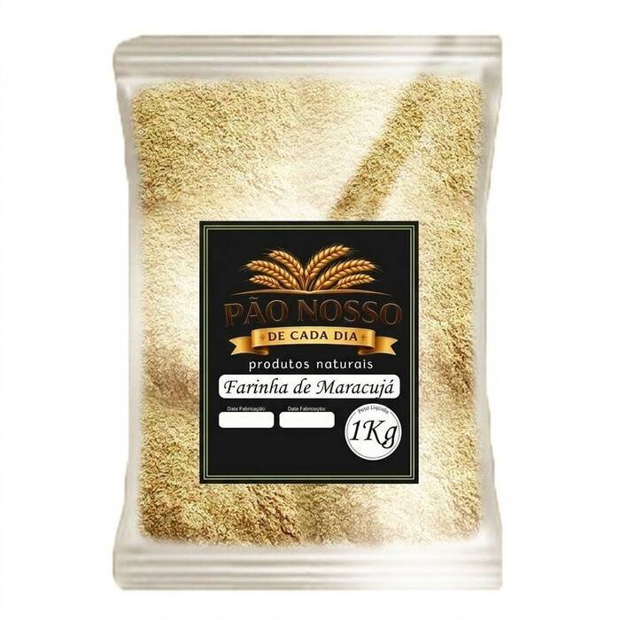 Farinha de Maracujá 1kg Fibras, Antioxidantes e Minerais Niyati — Doutor Vida Natural
