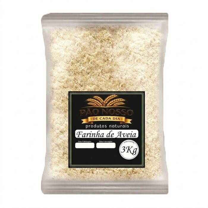 Farinha de Aveia 3 kg — Doutor Vida Natural
