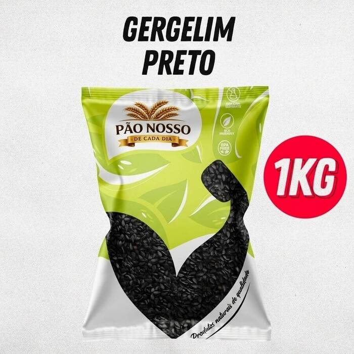 Gergelim Preto - Embalado A Vácuo - P&p Fit — Doutor Vida Natural
