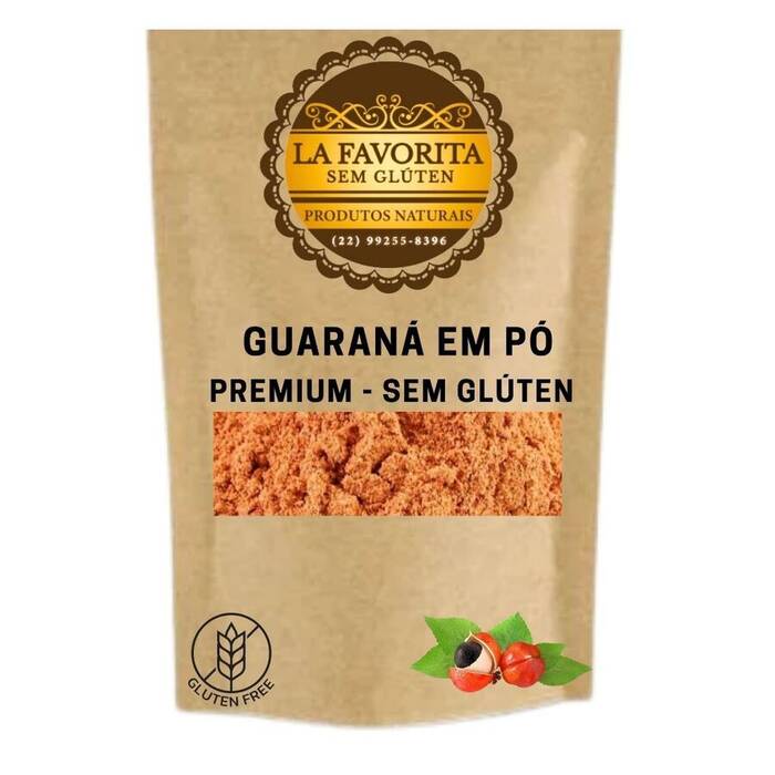 Guaraná em Pó Premium - 250 G ou 500 G - Sem Glúten — Doutor Vida Natural