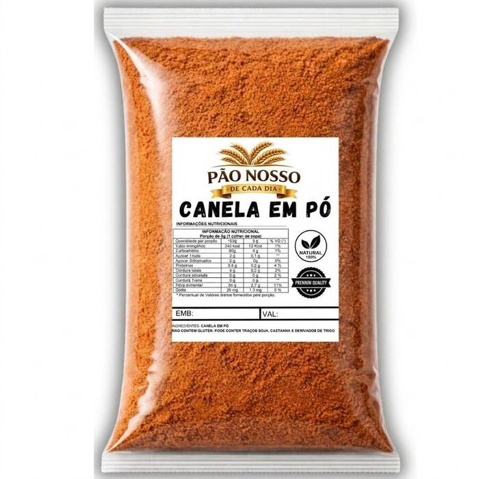 Canela Em Pó 100% Pura 1kg - 500GR — Doutor Vida Natural