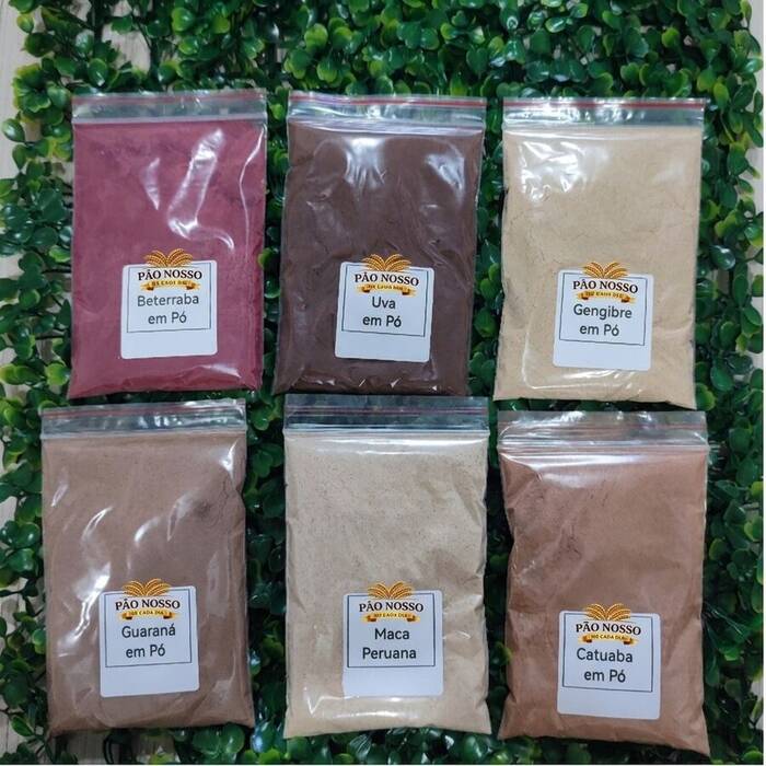 Kit Sementes Naturais Linhaça, Chia, Quinoa e Gergelim 200g De Cada Produtos Novos Excelente