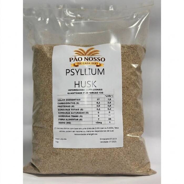 Psilium 100% puro 1KG () — Doutor Vida Natural