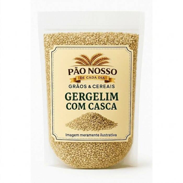 Gergelim Natural Com Casca Barelle 1kg — Doutor Vida Natural