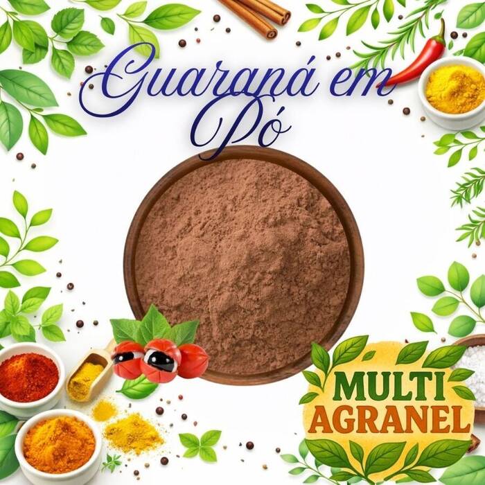 Guaraná em Pó Puro 1KG Multi Agranel — Doutor Vida Natural