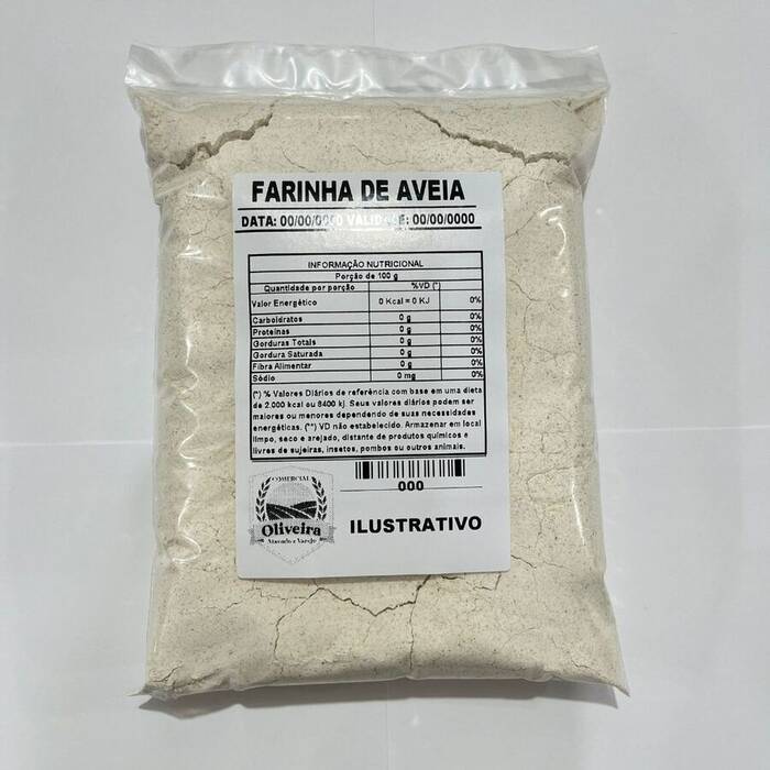 Farinha De Aveia 1kg A Granel — Doutor Vida Natural