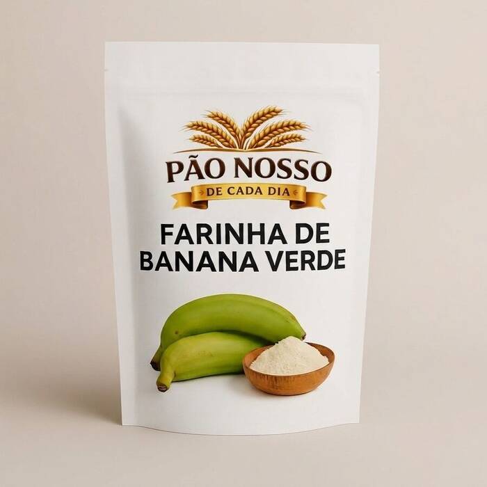 Farinha De Banana Verde 100% Pura — Doutor Vida Natural