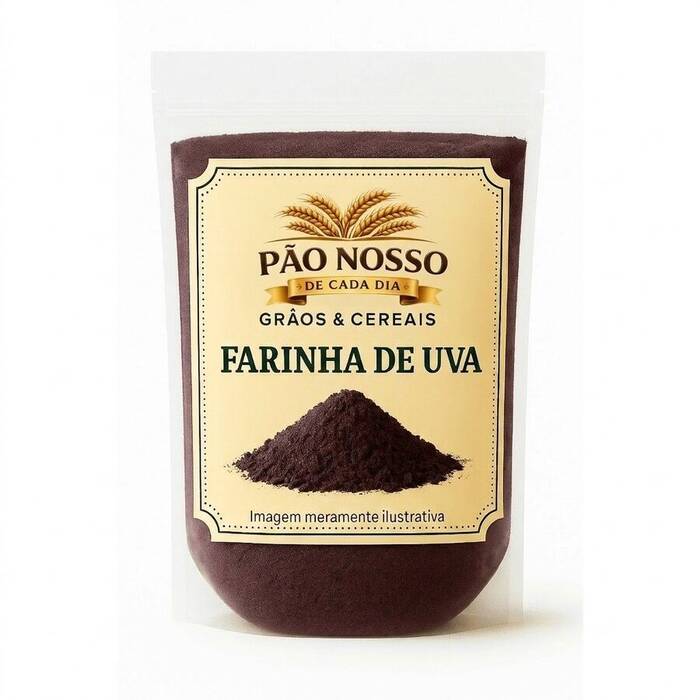 Farinha de Uva Premium Pura 1kg — Doutor Vida Natural