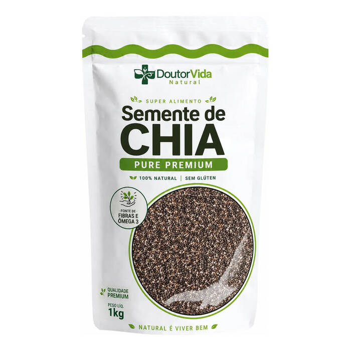 Semente De Chia Pura Premium - 1kg — Doutor Vida Natural